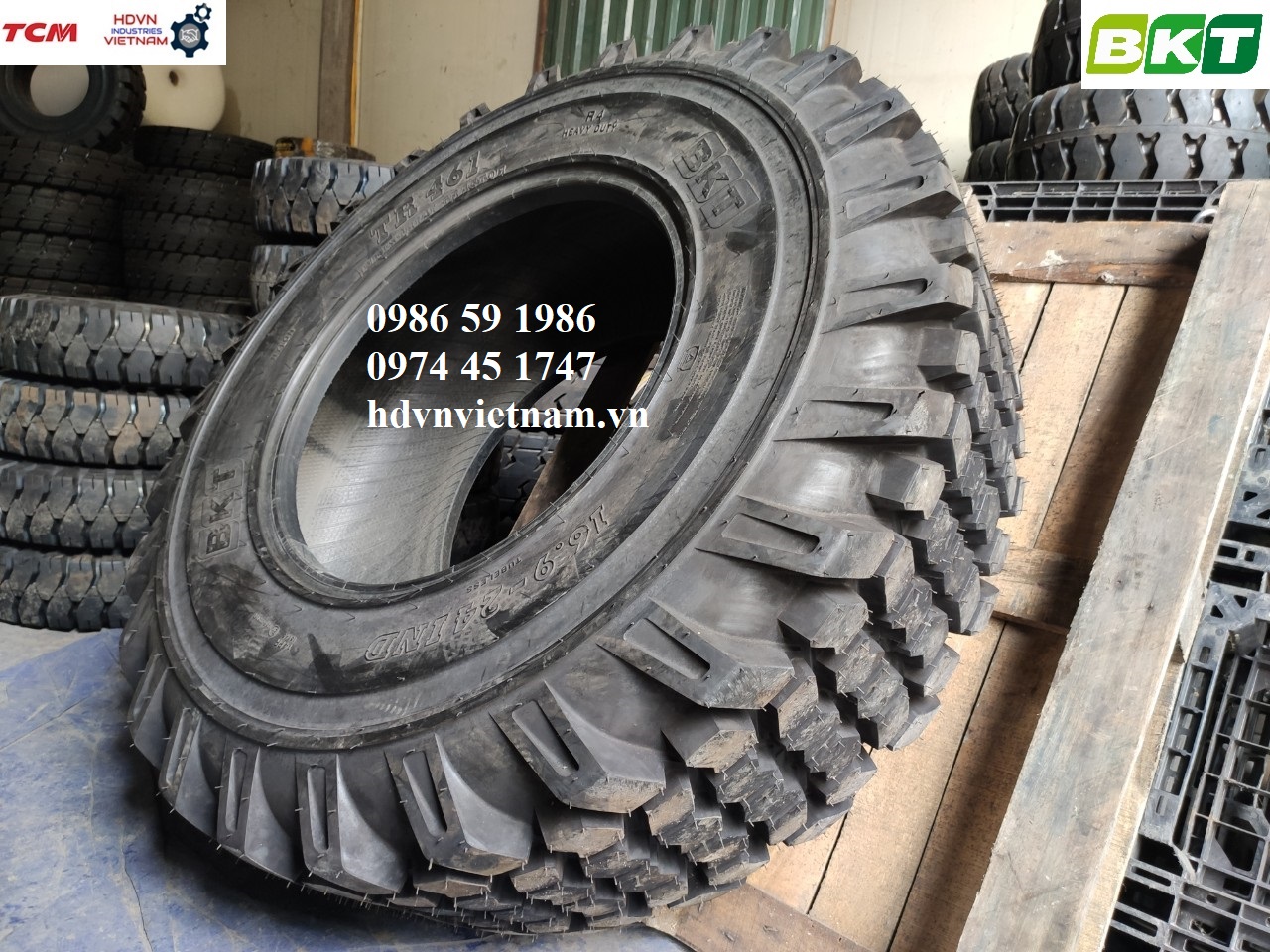 Lốp BKT 16.9-24 14PR TR461